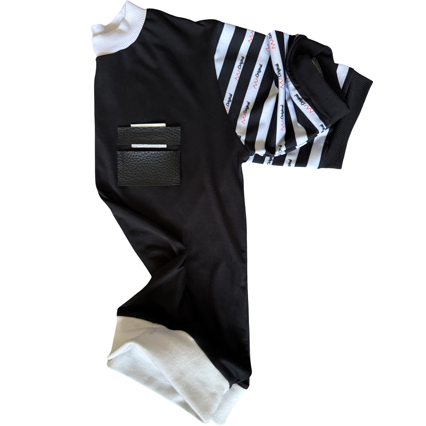U-MR.O CLASSIC LOGO STRIPE SLEEVES SHIRT