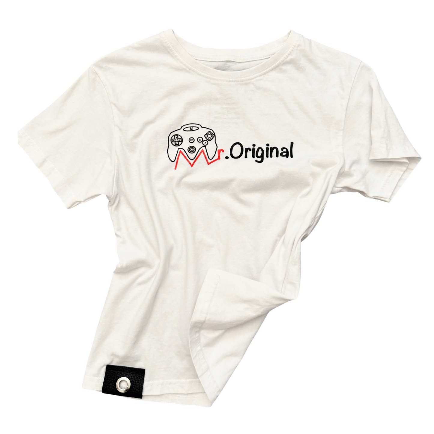 W-WHITE MR.O LOGO TEE