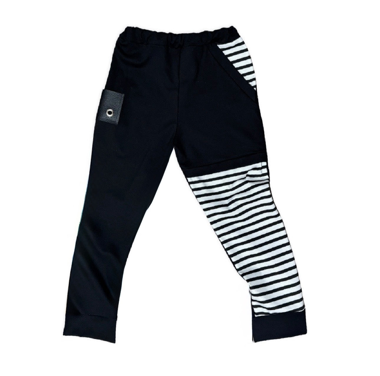 L-MR.O RACER STRIPE JOGGER PANTS