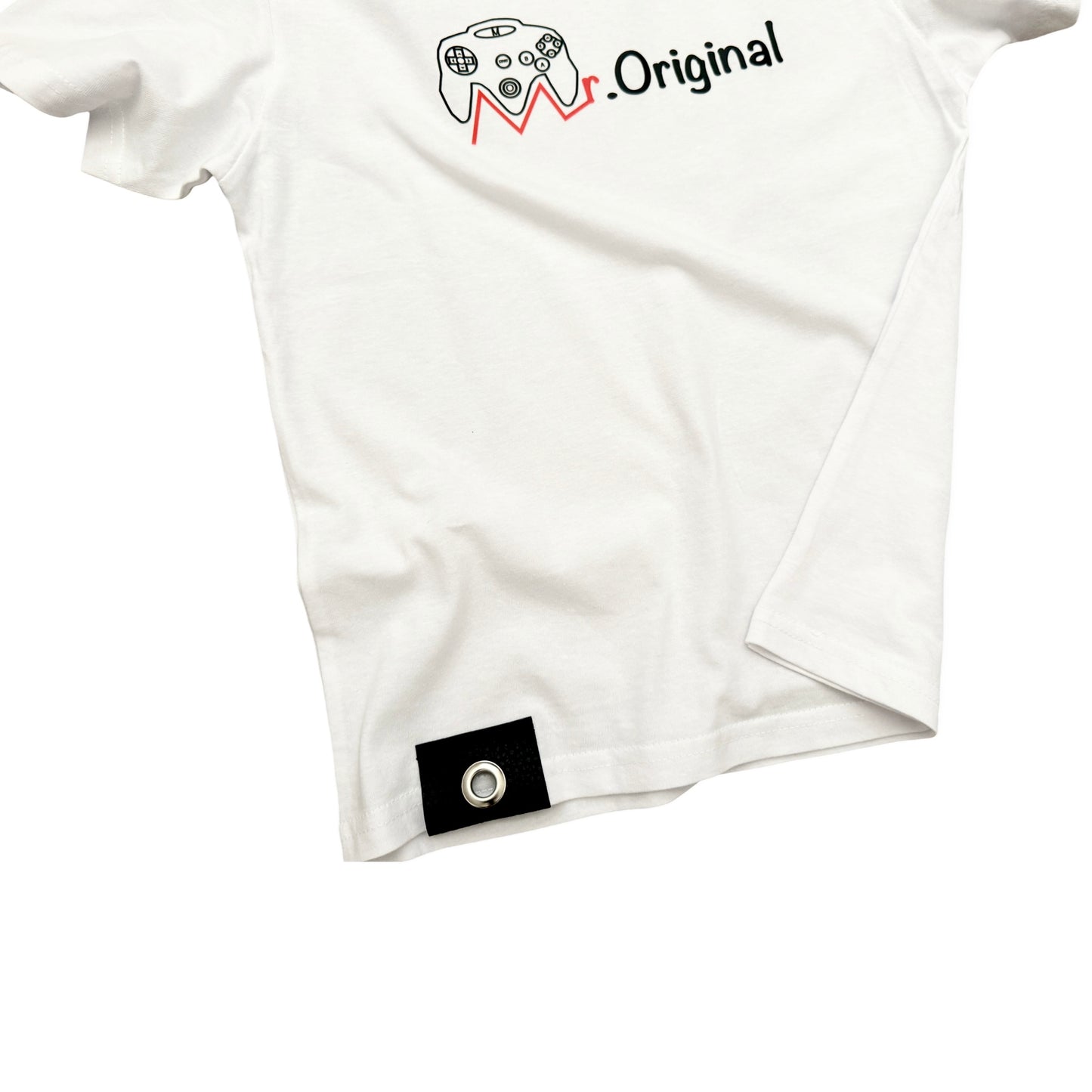 W-WHITE MR.O LOGO TEE