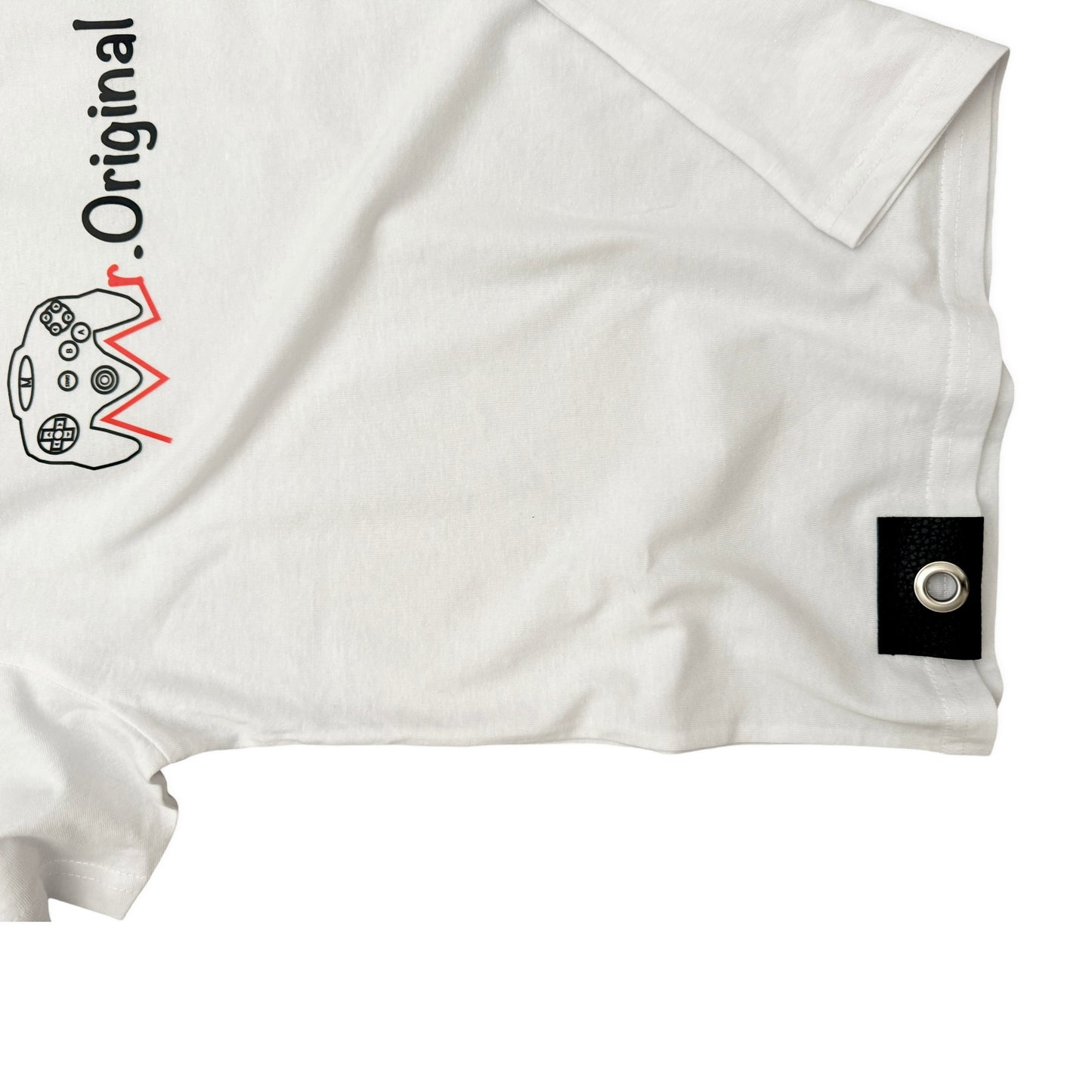 W-WHITE MR.O LOGO TEE