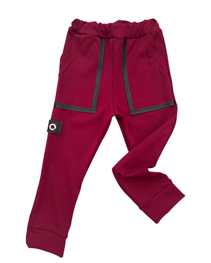 C- MR. O Autumn Noir Burgundy Jogger