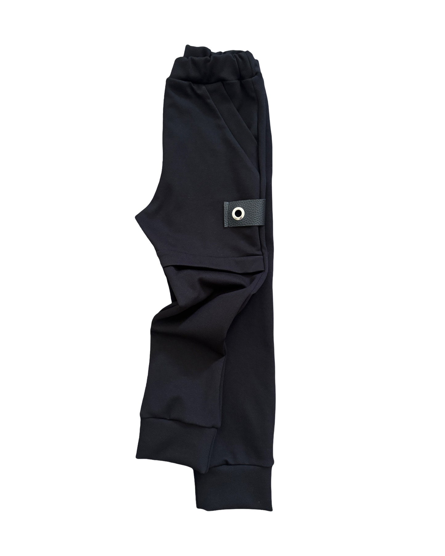 B-MR.O CLASSIC BLACK JOGGER PANTS