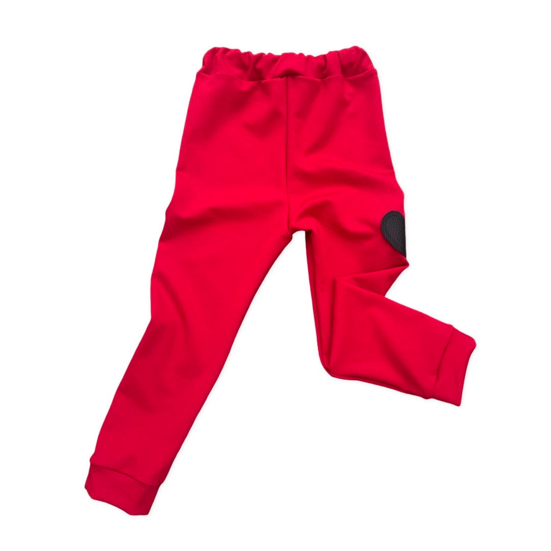 K-MR.O SWEETHEART MOTO JOGGER PANTS