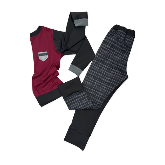 F-MR.O BURGUNDY SET