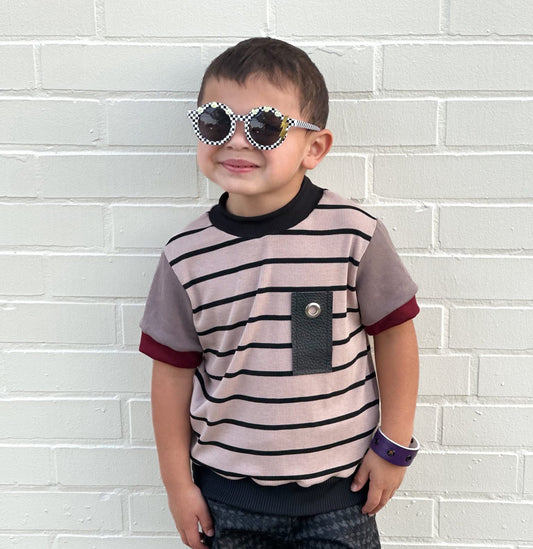 G-MR.O FALL STRIPED SHIRT