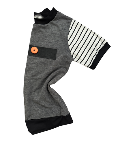 A-MR. O AFTER DARK STRIPE SHIRT