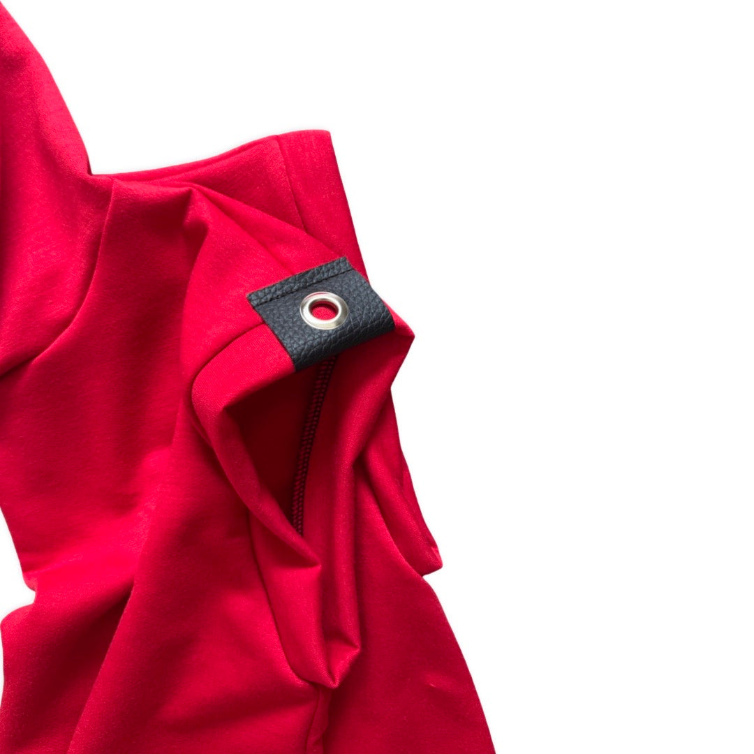 D-MR.O RED REDLINE HOODIE