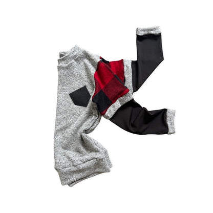 C-MR.O RED PLAID LONG SLEEVES SHIRT