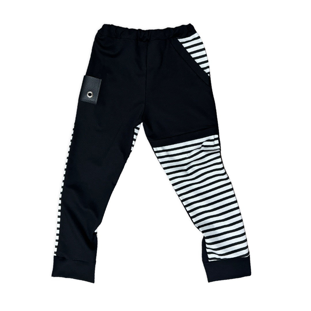F-MR.O RACER STRIPE JOGGER PANTS