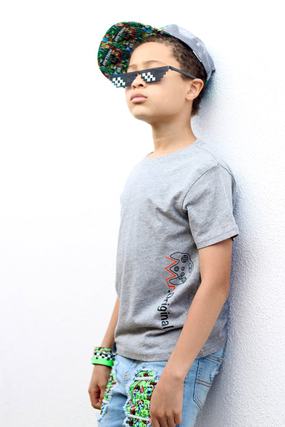 X-GRAY MR.O LOGO TEE