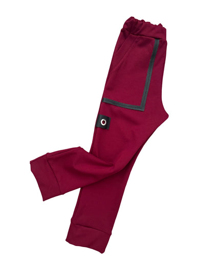 C- MR. O Autumn Noir Burgundy Jogger