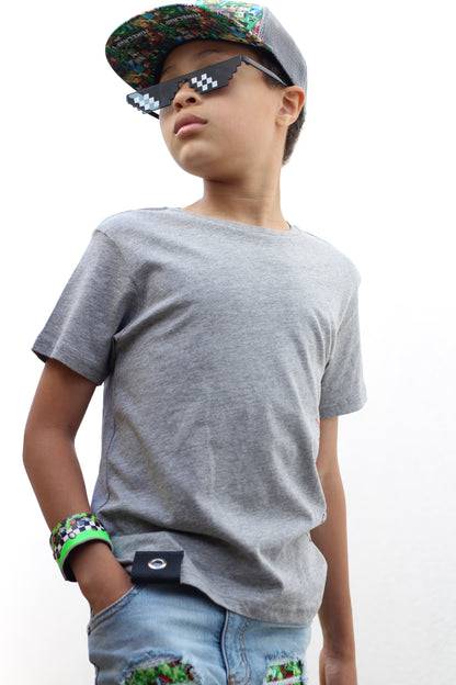 X-GRAY MR.O LOGO TEE
