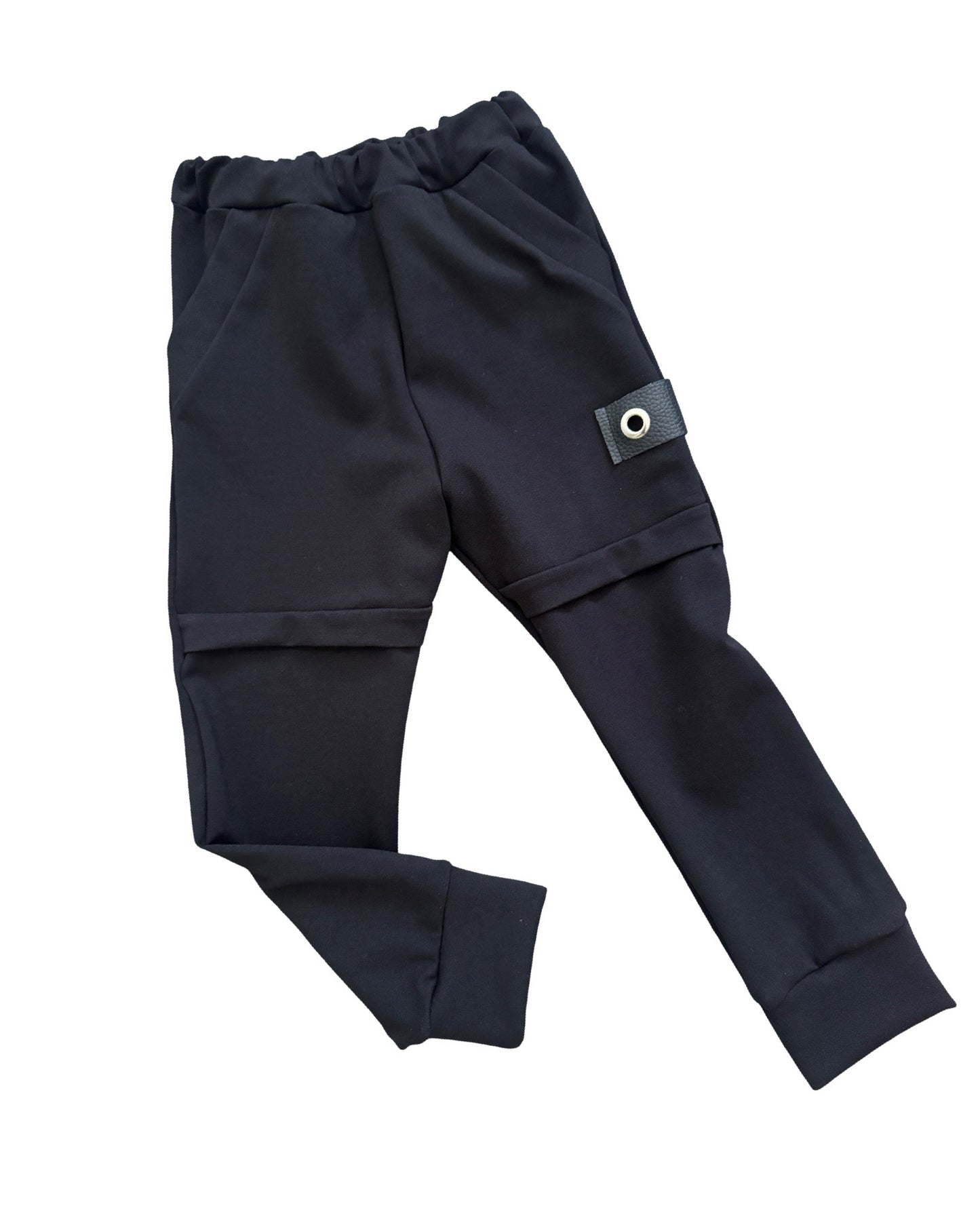 B-MR.O CLASSIC BLACK JOGGER PANTS