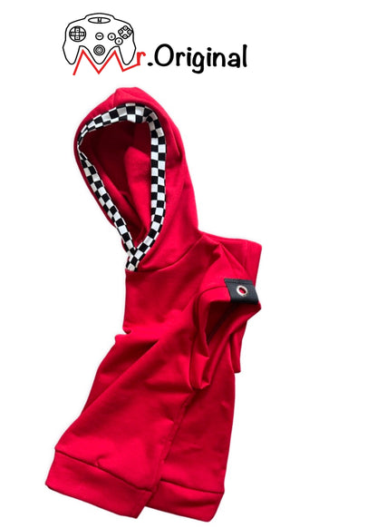 D-MR.O RED REDLINE HOODIE