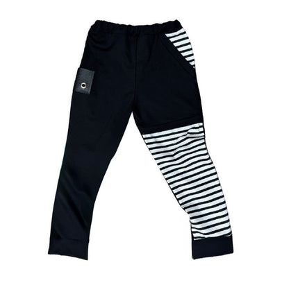 L-MR.O RACER STRIPE JOGGER PANTS