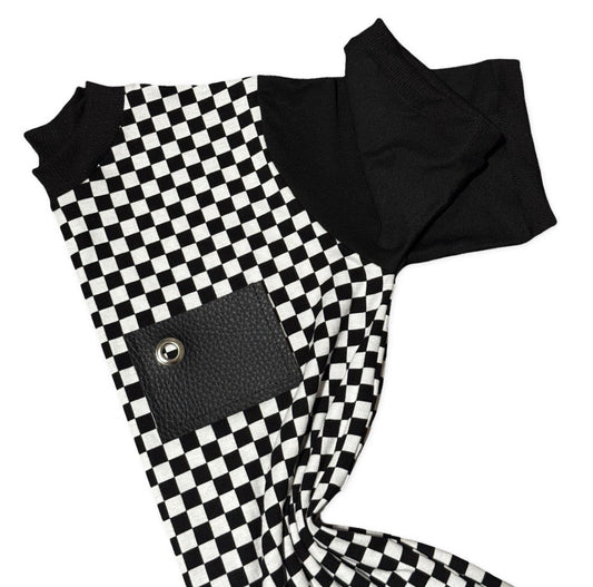 U-MR.O CHECKERS BODY SHIRT