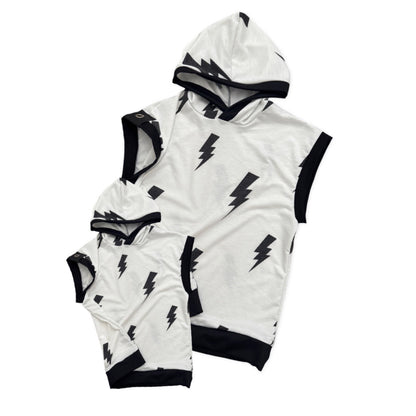 A-MR.O THUNDER OVERSIZED HOODIE