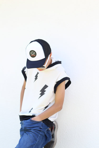 A-MR.O THUNDER OVERSIZED HOODIE