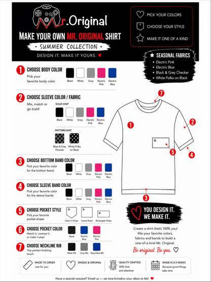 00A-MR.O MAKE YOUR OWN SHIRT