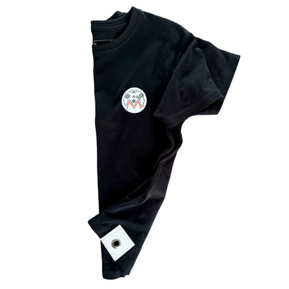 D- MR.O LOGO BLACK TEE